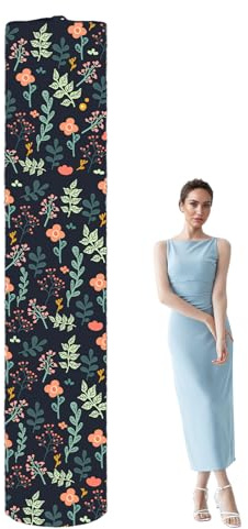 Bolsas de Almacenamiento para Alfombras Jumbo de Poliéster con Flores de 92 x 20 pulgada de Letsinstyle, Bolsas Protectoras para Alfombras A Prueba de Polvo