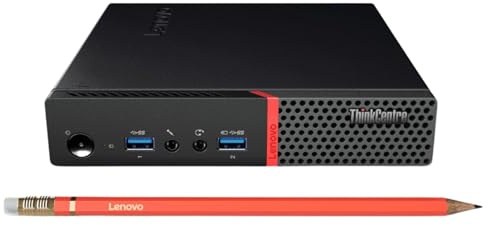 Lenovo ThinkCentre M900 - PC Mini Processore Intel i7-6700T 4 Core 2.8Ghz - Ram 8Gb SSD 256Gb - Computer Tiny Pronto all'uso con Win 11 (Ricondizionato)