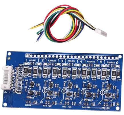 Snorvixre Placa de compensación activa 6S 16 V Titanat Módulo de protección de batería para almacenamiento de energía Instalación rápida Placa de protección de batería