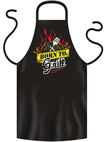 trag-das Vatertag Vatertagsgeschenk Grillschürze - Born to Grill - Papa Geschenk Geburtstag Vatertag Vater Dad Grill