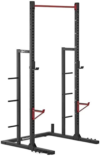 Fitness-Power-Rack, multifunktional, robust, für Kniebeugen, Klimmzüge, horizontale Stange für den Innenbereich, abnehmbar, verstellbar, Gewichtheben