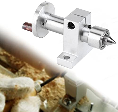 Revolving Centre Double Bearing Live Center Revolving Centre High Precision Wood Lathe Turning Tool for Woodworking and Metalworking Hobbyists, Lie cenr for Wood Lathe, Lathe Tailstock for Woodworkin