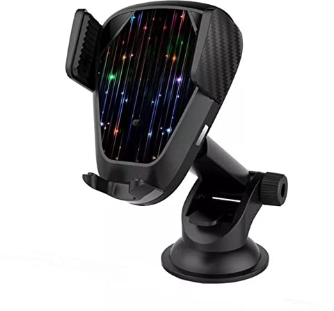 Pizgear Car Wireless Charger Universal Phone Stand P30 Qi Induction, for, for Smart, Sensor Fast Charging Pad Mount Suction Cup Holder Vehicle phone charging pad(Suker base)
