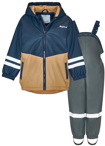 Playshoes Regen Regnset, ockergrå, 104 (2 pack) Unisex barn och ungdomar, Ocker grå, 104