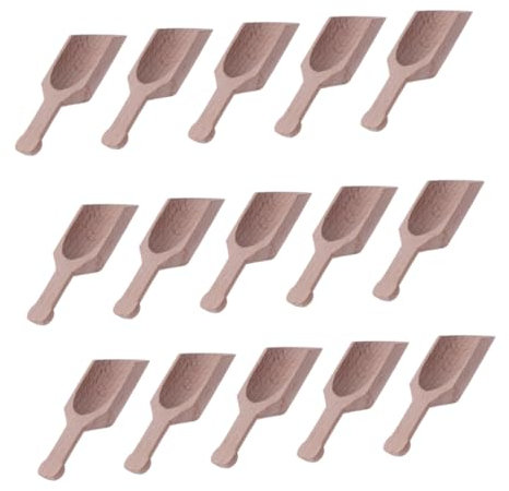 Cabilock 15 Piezas Cuchara De Té Pala De Madera Para Té Palas Pequeñas De Haya Para Uso Cocina y Café