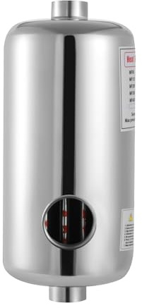 whsiodj Échangeur de chaleur de piscine 150 l/min étanche à l'eau salée 9 m³/h principe de contre-courant vertical horizontal compact pour système de piscine