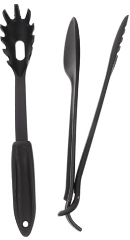 Hohopeti Pinzas Multiusos para Espagueti y Clip de Nylon para Alimentos para Uso Doméstico Resistente y Seguro para Servir Pasta sin Aplastar Fácil de Limpiar y Cómodo de Manejar