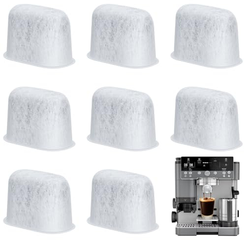 TranRantic 8 stycken kaffefilter för Ninja Luxe kaffetillbehör, vattenfilter för Ninja kaffebryggare