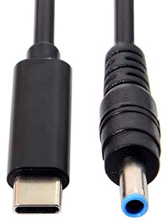 chenyang USB C auf DC 20 V 4,5 x 3,0 mm PD 65 W Ladekabel mit PD-Emulator-Trigger für HP Laptop