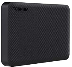 Toshiba Canvio Advance 4TB Portable External Hard Drive USB 3.0, Black - HDTCA40XK3CA