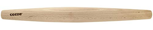Home>it COZZE® 90365 - Mattarello per pizza in legno di faggio, Ø 45 x 410 mm