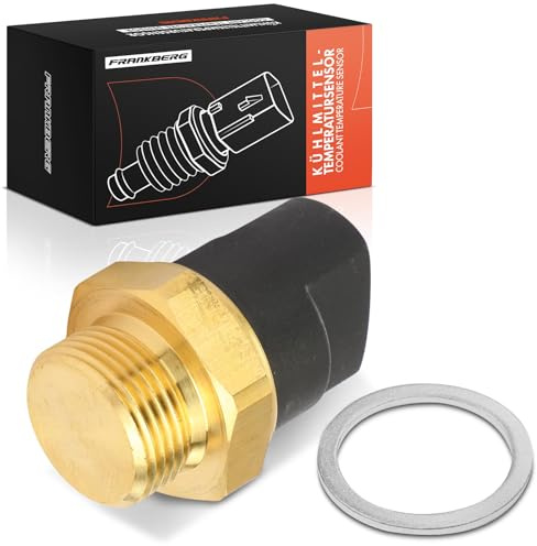Frankberg Temperaturschalter Sensor 191959481 | Kompatibel mit 80 81 85 B2,Golf II 19E 1G1,Polo Coupe 86C 80,Cordoba Vario 6K5,Passat 3A2 35I,Inca 6K9,90 81 85 B2
