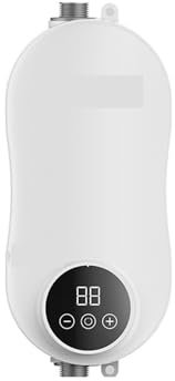 Chauffe-eau Chauffe-eau Instantané 4500W Chauffe-eau Électrique Sans Réservoir Douche Chauffe-eau Salle De Bains Cuisine Chauffage Robinet