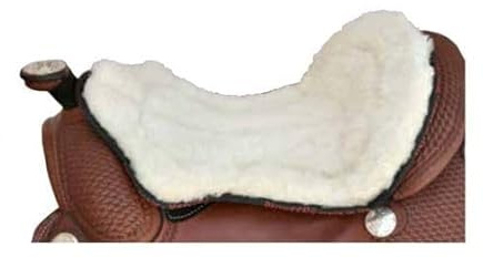 PIONEER Copriseggio Western in Lana Merino e Neoprene per Sella Cavallo - Comfort e Protezione per Equitazione Western