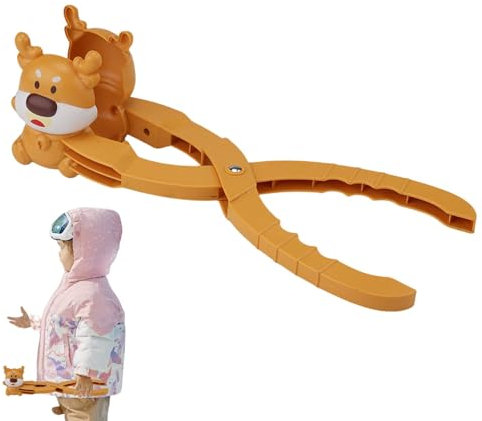 Schneeballmacher für Kinder,Schneeballmacher,Weihnachtselch-Schneeballmacher - Kreatives Winterspielzeug, lustige Schneespiele, Schneeball-Clip für Winterspiele im Freien, Schneeschlacht für Kinder