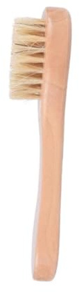 Brosse Nettoyante Visage 3 Pièces en Bois et Soies | Lot de 3, Couleur Kaki, Brossage Doux et Effet Exfoliant, Format Compact pour Voyage et Extérieur Style Aléatoire