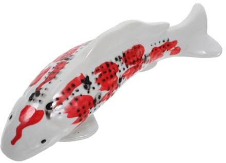 MAGICLULU Adorable Floating Fish Decor Underwater Craft for Fish Tanks Garden Ponds Desktop High Long Wide Aquarium Ornament