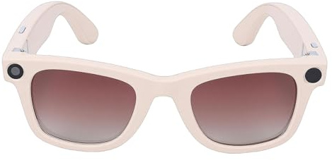 Garsent AI Translation Smart Glasses with 8MP Camera | 163 Languages Real-Time Translation, 1080P Video Recording, Bluetooth 5.3 for Calls & Music - Hands-Free Wearable Tech