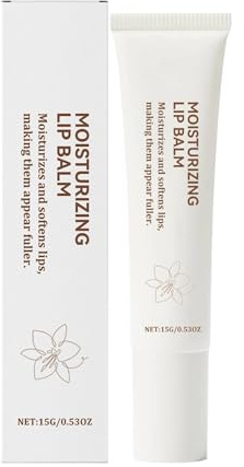 Lippenbalsam feuchtigkeitsspendend & plumping, Pflegender Lip Booster für trockene und rissige Lippen, Glättende Lippenpflege mit Hyaluron & Peptiden, Leichte Textur für natürlichen Glanz (1 Stk)