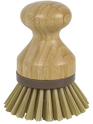 Bamboo Naturals Brosse à Vaisselle fabriquée en Plastique recyclé Durable