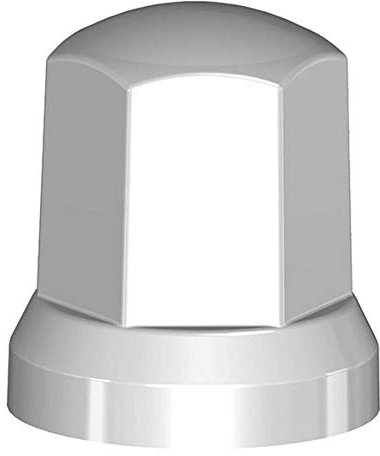 FW Fahrzeugbedarf Wilms Lot de 40 cache-écrous de roue gris pour camion - Largeur de clé : 32 mm