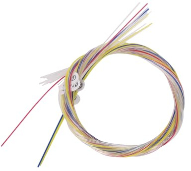BQLZR Harfe Ersatzsaiten Nylonsaiten Set für Lyre Harfe DIY Teile 16 Stück