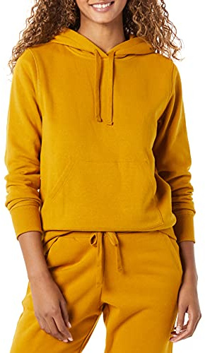 Amazon Essentials Women's Fleecehoodie (finns i plusstorlek), Tobaksbrun, XXL