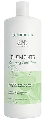 Wella Professionals Elements Renewing Conditioner – Anti Frizz Haarspülung mit natürlichen Inhaltsstoffen für trockenes Haar und empfindliche Kopfhaut – 1 l