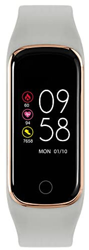 Reflex Active Rastreador de Actividad Serie 8 con Pantalla táctil a Color y duración de la batería de hasta 7 días RA08-2122, Gris, Moderno