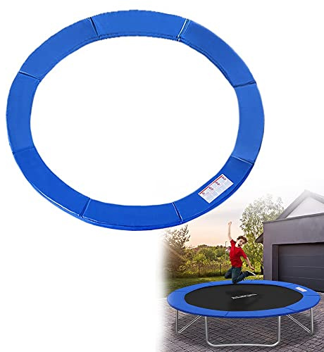 YARDIN Randabdeckung Trampolin Trampolinzubehör Umrandung Schutzpolster Kantenschutz,für Trampolin Ø305cm Rund Blau