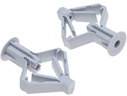 Tassello da muro per cartongesso 50 pezzi, tasselli ad espansione universali da 10 mm x 50 mm, tassello per cavità espandibile, manicotto in plastica, raccordo di ancoraggio in nylon