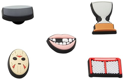 Crocs Unisex-Charm-Anhänger Tennis-Ass, Hockey-Fan, Einheitsgröße