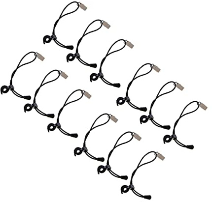 Hintergrundclip 12 Stück aus Nylon, Schwarz, für Fotostudio | Feste Wäscheklammern, Modern Schlicht, zum Aufhängen von Gegenständen, Robust und Bruchsicher Zufällige Farbe