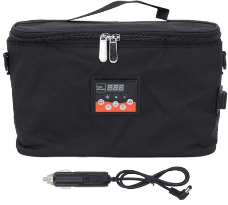 Auto-Flaschenwärmer mit Einstellbarer Temperatur, Multifunktionale Tragbare Isoliertasche mit Digitalem Display, 8 L Fassungsvermögen, Flaschen-Isoliertasche, für den