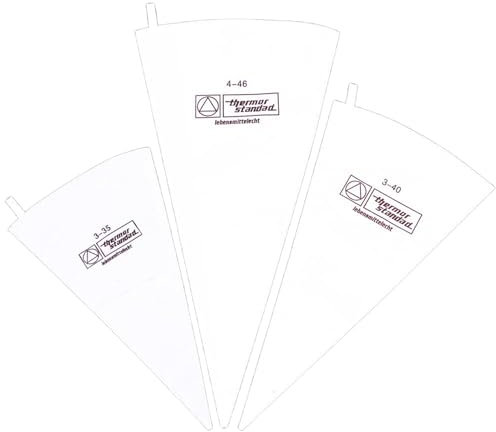 3 Pcs Piping Bags Re-usable Icing Bags Cotton Pastry Bags DIY Cake Decorating Tool for Decorating Cakes Pies Cookies