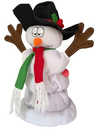 Puppenbett Mit Schrank Santa Weihnachten Stofftier Puppen singen englische Lieder Santa Kinderspielzeug sind und schön Puppenhaus Zubehör 1/12 (White, 31X26X18cm)