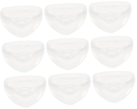 Schnullerbox 10 Stück Tragbare Pp Aufbewahrungsbox für Schnuller | Schnappverschluss, Einfache Reinigung, für Aufbewahren zu Hause und Unterwegs, für Babys