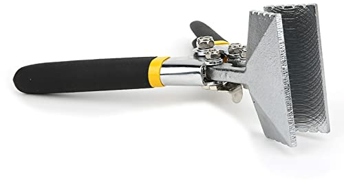 Generic Falzzange für die Metallbearbeitung, Blechbieger mit Rutschfestem Griff, Markierungen in 1/4-Zoll-Schritten Zum Biegen von Edelstahl und -Fertigungswerkzeugen (Gerade)