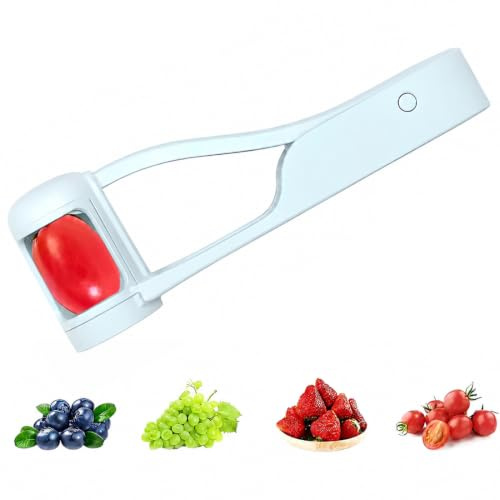 Coupe Fruits et Légumes en Lamelle, Trancheuse de Fruits, Outil De Trancheur de Coupe de Fraise de Tomate Raisin Pour La De Salade Fruits