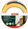 tesa Nastro per Intonaco in PVC con Goffratura - Con supporto in PVC di alta qualità, strappabile a mano - Per la protezione quando si intonaca all'esterno - Giallo - 33 m x 50 mm