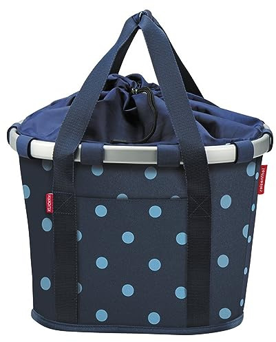 KlickFix Asista Unisex – Erwachsene Klickfix Tasche, Mixed Dots Blue, 35x28x26cm