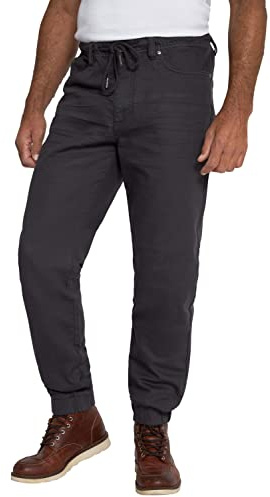 JP 1880 Hommes Grandes Tailles L-8XL Pantalon à Enfiler FLEXNAMIC®, Taille élastique Anthracite 6XL 812960110-6XL