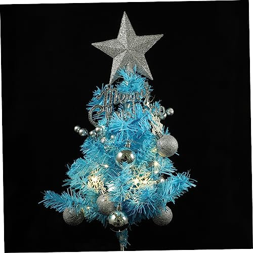 Anneome Weihnachtsbaum Mit Lichtern Und Schmuck Tischweihnachtsbaum Aus Dekoration Für Wohnzimmer Und Partygeschenke