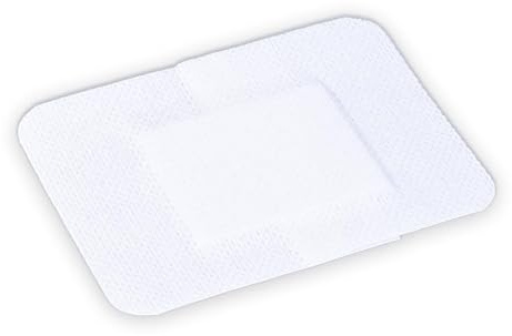 Selbsthaftende Wundkompresse, Steril, Atmungsaktiv, 10 Stück, Einzeln Verpackt (10x15cm)