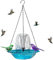 Pastoralist Solare Bird Bath Fountainsh, 9,3 Pollici di in plastica con Fontana Solare, Ciotola da Bagno per Uccelli all'aperto, Fontana Solare per bagni per Uccelli