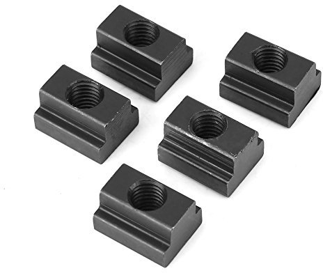 Dadi a T delle scanalature a T M8 / M10 Finitura a ossido nero D Fessure a T dei dadi Inserti nelle scanalature a T nelle tabelle delle macchine utensili(M10)