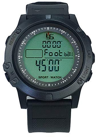 FCXJTU Digitale Schiedsrichteruhr, Sport Schiedsrichter Armbanduhr, Fußballspiel-Timer für Trainer, 100 Runden Speicher Stoppuhr, leuchtende Sportuhr mit 3 Zeilen, großem Display und Alarm