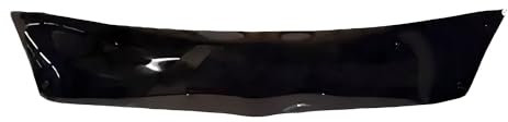 OMAC Motorhaube Deflektor Insektenschutz kompatibel mit Mitsubishi Colt 2009-2012 Dunkel
