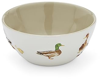 Cooksmart Buttercup Farm Ceramic Dip Bowls for Sauces and Snacks | British Designed, Ceramic Build, Snack Serving, Sauce Bowls, Dining Accessory, Easy Clean, Party And Everyday Use
