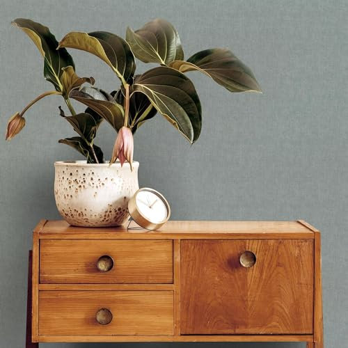 Superfresco Easy Zar Peacock Blue Textured Plain Wallpaper | Paste The Wall | Blue Texture | Eco-Friendly